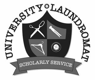 UNIVERSITY LAUNDROMAT SCHOLARLY SERVICE trademark