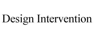 DESIGN INTERVENTION trademark