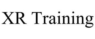 XR TRAINING trademark