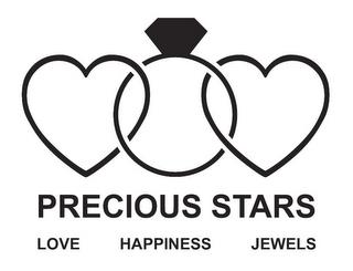 PRECIOUS STARS LOVE HAPPINESS JEWELS trademark