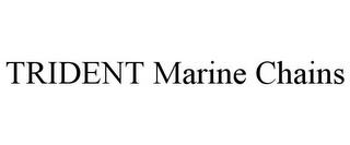 TRIDENT MARINE CHAINS trademark