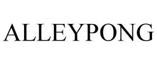 ALLEYPONG trademark