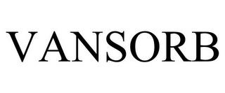 VANSORB trademark