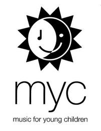 MYC MUSIC FOR YOUNG CHILDREN trademark