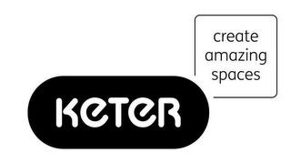 KETER CREATE AMAZING SPACES trademark