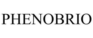 PHENOBRIO trademark