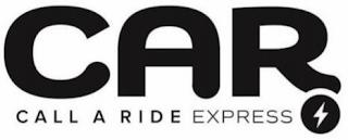 CAR CALL A RIDE EXPRESS trademark