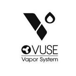 V VUSE VAPOR SYSTEM trademark