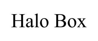 HALO BOX trademark