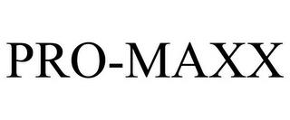 PRO-MAXX trademark