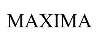 MAXIMA trademark