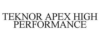 TEKNOR APEX HIGH PERFORMANCE trademark