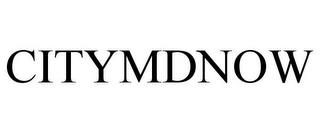 CITYMDNOW trademark