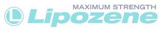 LIPOZENE MAXIMUM STRENGTH trademark