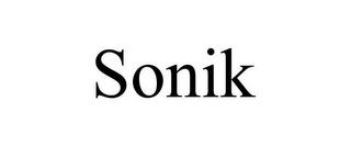 SONIK trademark