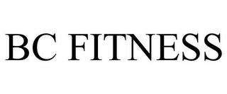 BC FITNESS trademark