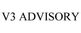 V3 ADVISORY trademark