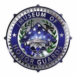 MUSEUM OF HONOR GUARDS ESTABLISHED MMXVII trademark