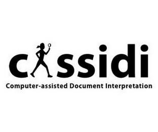 CASSIDI COMPUTER-ASSISTED DOCUMENT INTERPRETATION trademark