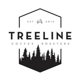 EST 2013 TREELINE COFFEE ROASTERS trademark