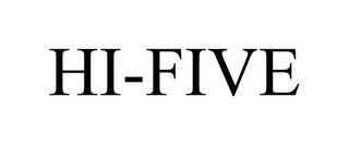 HI-FIVE trademark