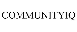 COMMUNITYIQ trademark