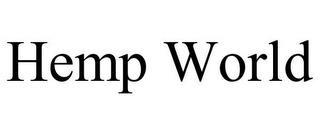 HEMP WORLD trademark