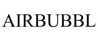 AIRBUBBL trademark