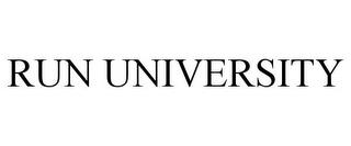 RUN UNIVERSITY trademark