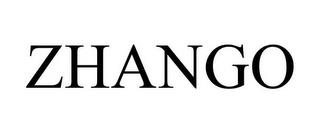 ZHANGO trademark