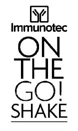 Y IMMUNOTEC ON THE GO! SHAKE trademark