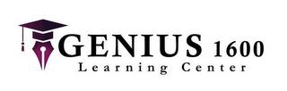 GENIUS 1600 LEARNING CENTER trademark