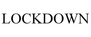 LOCKDOWN trademark