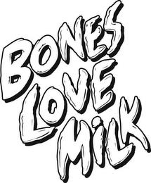 BONES LOVE MILK trademark