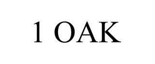 1 OAK trademark