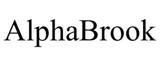 ALPHABROOK trademark