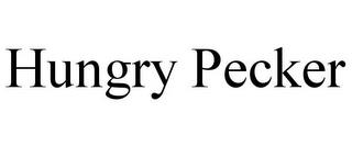 HUNGRY PECKER trademark