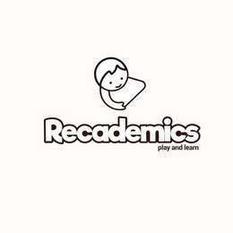 RECADEMICS PLAY AND LEARN trademark