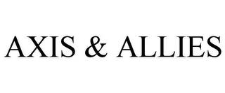 AXIS & ALLIES trademark