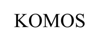 KOMOS trademark