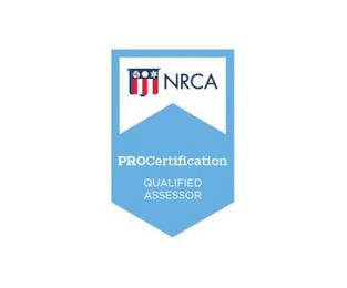 NRCA PROCERTIFICATION QUALIFIED ASSESSOR trademark