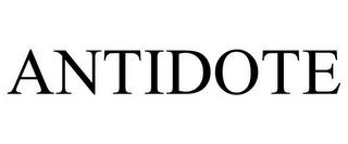 ANTIDOTE trademark