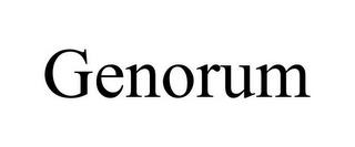 GENORUM trademark