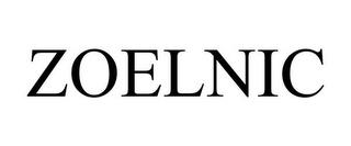 ZOELNIC trademark