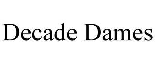 DECADE DAMES trademark