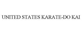 UNITED STATES KARATE-DO KAI trademark