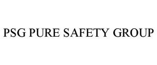 PSG PURE SAFETY GROUP trademark