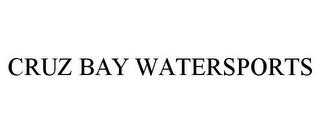 CRUZ BAY WATERSPORTS trademark