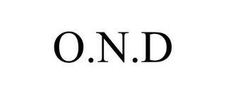 O.N.D trademark