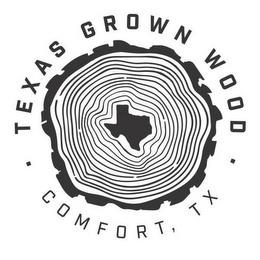 TEXAS GROWN WOOD COMFORT, TX trademark